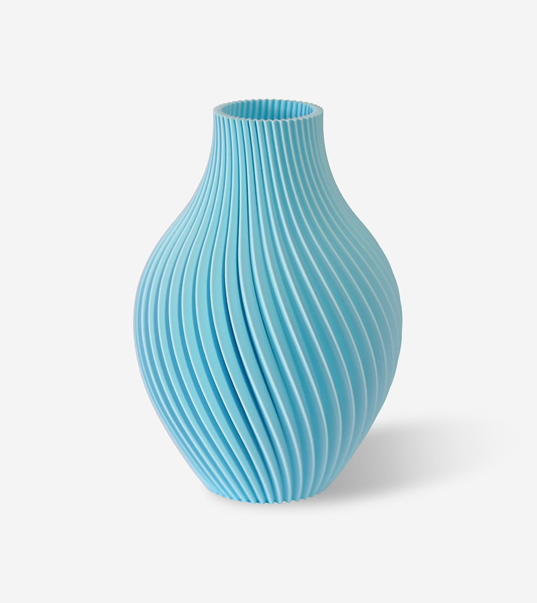 Ваза Ocean Twist Блакитна